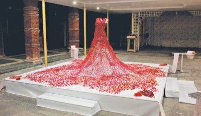 The Red Glass Dress